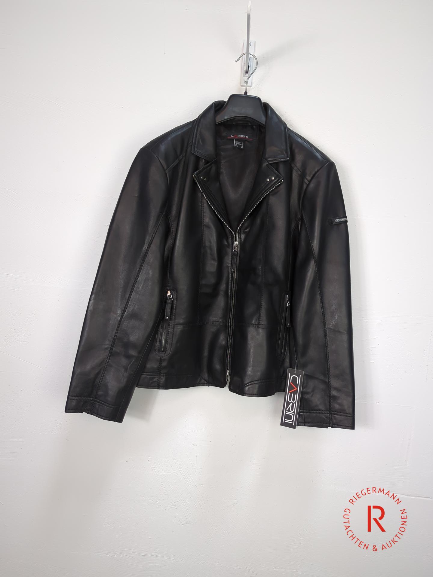 DAMEN LEDERJACKE GRÖSSE 48